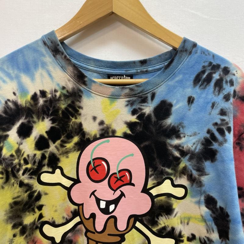 ビービーシー BBC/ICECREAM Tシャツ 半袖 アイスクリーム ドクロ タイダイ Tシャツ ビリオネア M マルチカラー / マルチカラー / multicolor メンズ USED 古着 中古 50161018