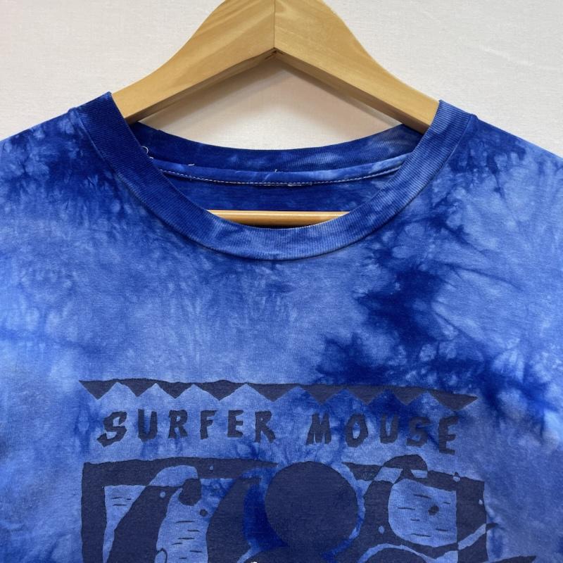 ＵＳＥＤ古着 USED/古着 Tシャツ 半袖 90s ディズニー ミッキー マウス タイダイ柄 シングル ステッチ - キャラクター 青 / ブルー / blue メンズ USED 古着 中古 50161024