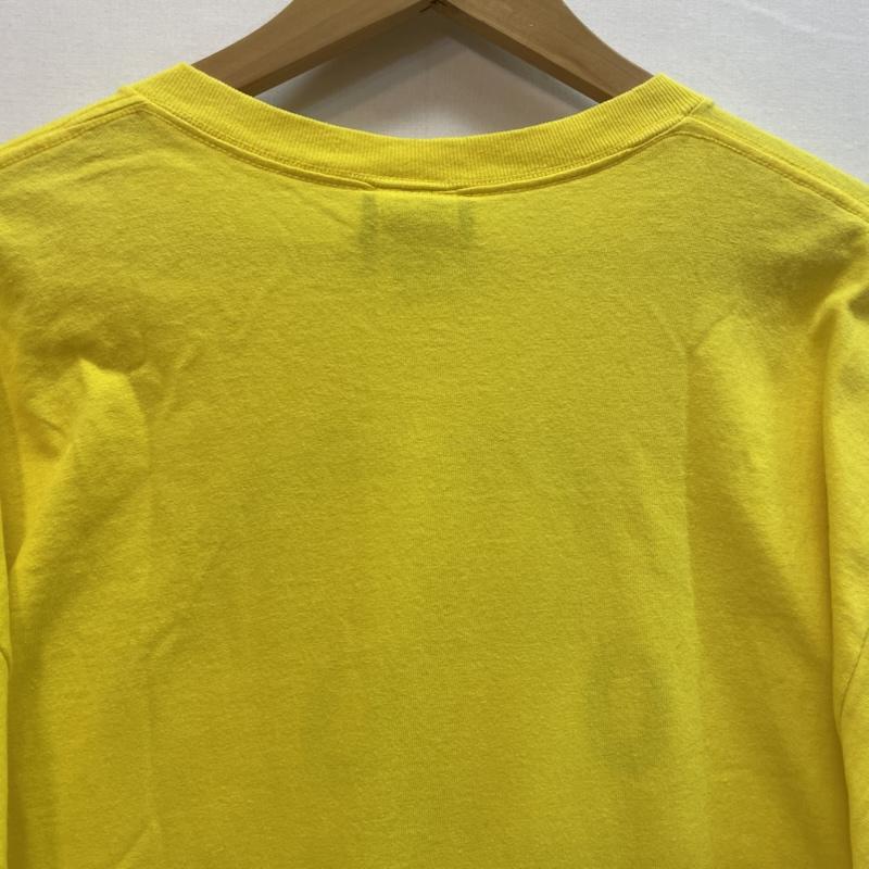 フルーツオブザルーム FRUIT OF THE LOOM Tシャツ 半袖 M&M’s エムアンドエムズ キャラT ビッグ プリント ロゴ XL プリント X キャラクター 黄 / イエロー / yellow メンズ USED 古着 中古 50161025