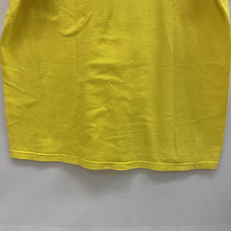 フルーツオブザルーム FRUIT OF THE LOOM Tシャツ 半袖 M&M’s エムアンドエムズ キャラT ビッグ プリント ロゴ XL プリント X キャラクター 黄 / イエロー / yellow メンズ USED 古着 中古 50161025