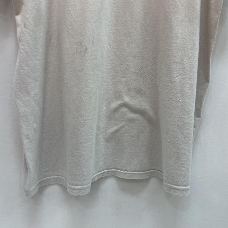 ハーレーダビッドソン Harley-Davidson Tシャツ 半袖 イーグル ロゴ プリント Tシャツ XL プリント アイボリー / アイボリー / メンズ USED 古着 中古 50161026