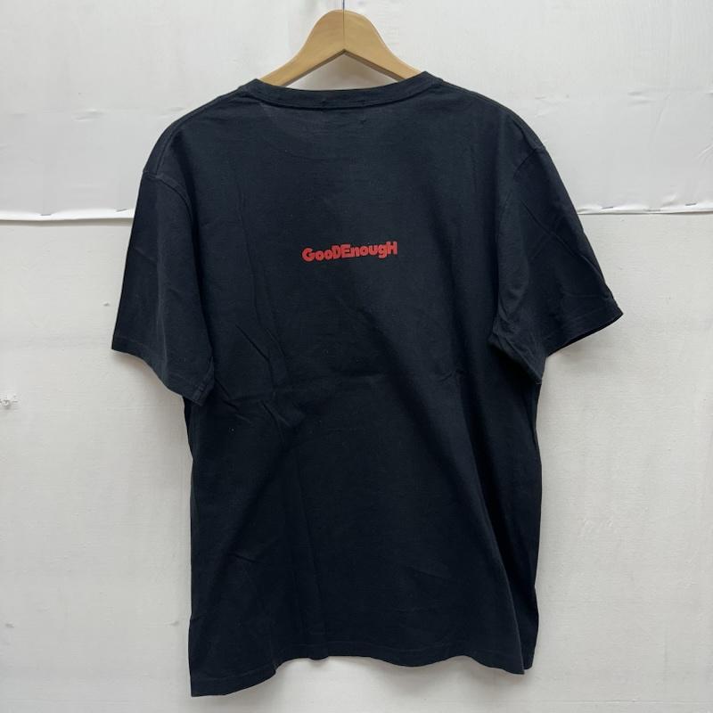 グッドイナフ GOODENOUGH Tシャツ 半袖 4 THE FUTURE ロゴ プリント Tシャツ - 黒 / ブラック / black メンズ USED 古着 中古 50161035