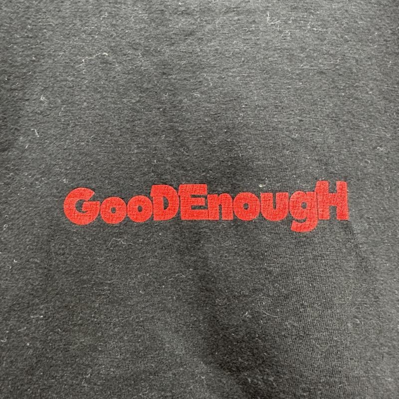 グッドイナフ GOODENOUGH Tシャツ 半袖 4 THE FUTURE ロゴ プリント Tシャツ - 黒 / ブラック / black メンズ USED 古着 中古 50161035