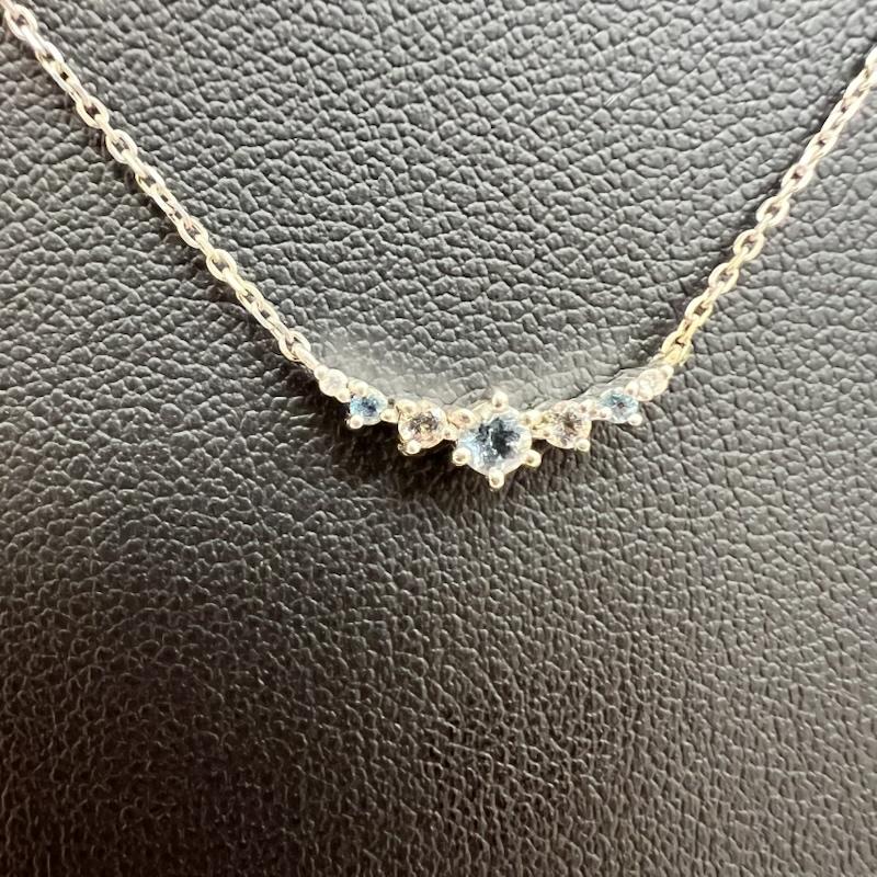 ヨンドシー 4℃ アクセサリー ネックレス、ペンダント SILVER シルバー 925 ストーン ネックレス - 銀 / シルバー / silver color レディース USED 古着 中古 50161047
