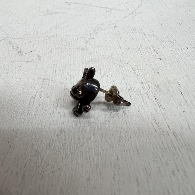シルバー （９２５） シルバー （９２５） アクセサリー ピアス スカル ネックレス 片耳 - メンズ USED 古着 中古 50161057
