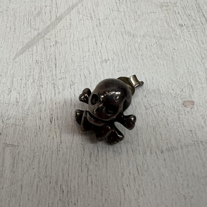 シルバー （９２５） シルバー （９２５） アクセサリー ピアス スカル ピアス 片耳 - メンズ USED 古着 中古 50161058