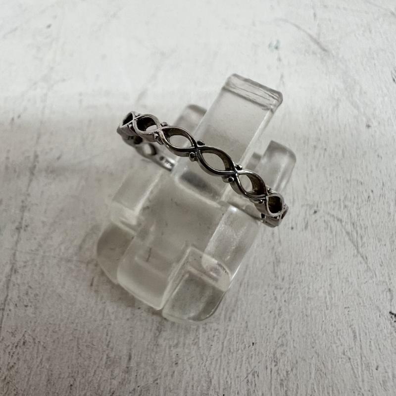 古着 USED アクセサリー 指輪 P/S プラチナシルバー リング 8号 - レディース USED 古着 中古 50161061
