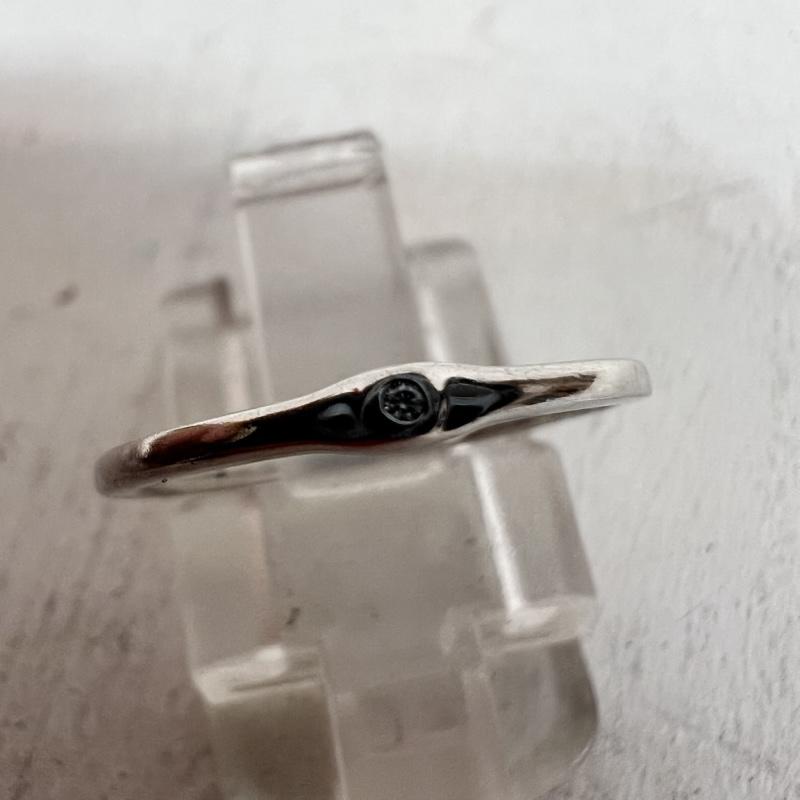 古着 USED アクセサリー 指輪 P/S プラチナシルバー リング 8号 - レディース USED 古着 中古 50161062