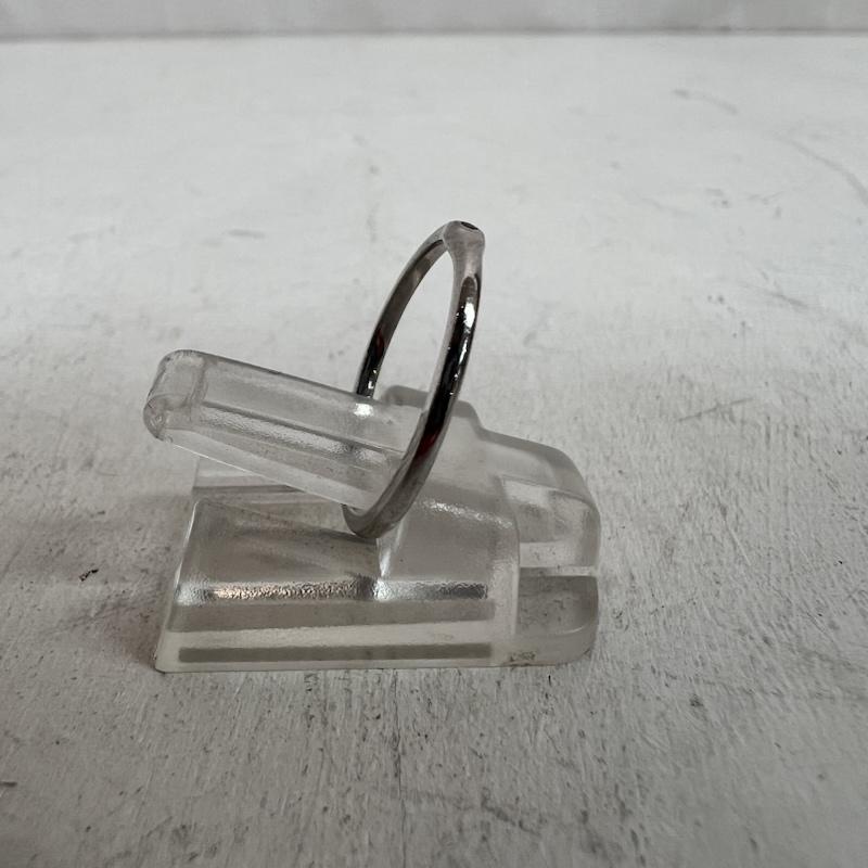 古着 USED アクセサリー 指輪 P/S プラチナシルバー リング 8号 - レディース USED 古着 中古 50161062