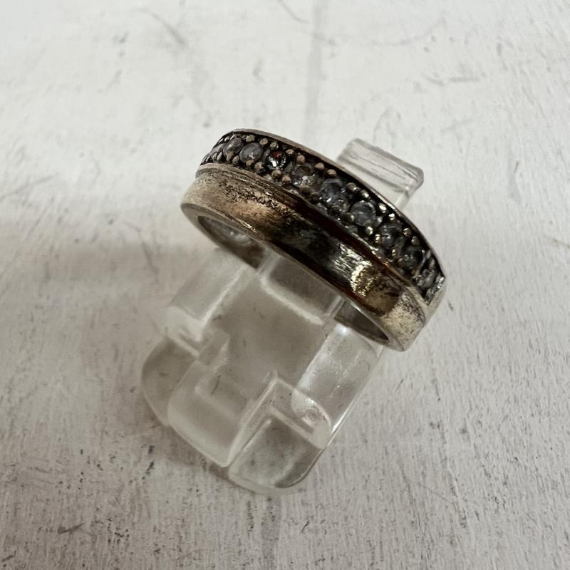 シルバー （９２５） シルバー （９２５） アクセサリー 指輪 SV925 ストーン リング 7号 - レディース USED 古着 中古 50161063