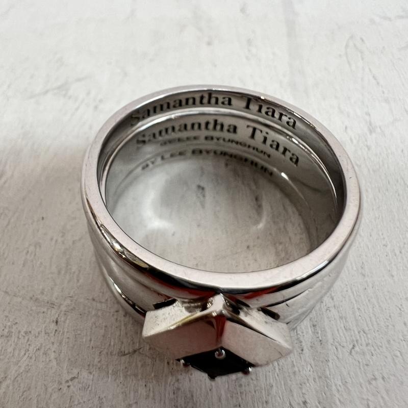 サマンサティアラ Samantha Tiara アクセサリー 指輪 イ・ビョンホン セットリング HONESTYシリーズ SV925 - レディース USED 古着 中古 50161065