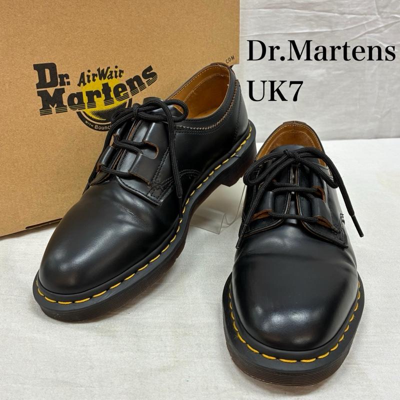 ドクターマーチン Dr.Martens 革靴 革靴 1461 GHILLIE ギリー ヴィンテージ スムース レザー シューズ UK：7 メンズ USED 古着 中古 50161076