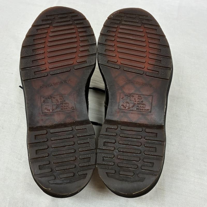 ドクターマーチン Dr.Martens 革靴 革靴 1461 GHILLIE ギリー ヴィンテージ スムース レザー シューズ UK：7 メンズ USED 古着 中古 50161076