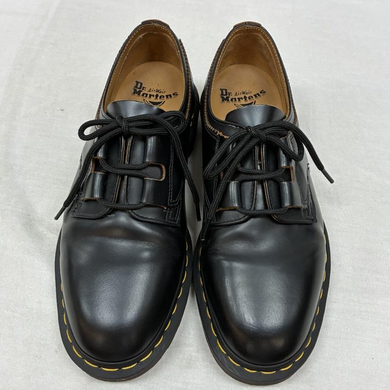 ドクターマーチン Dr.Martens 革靴 革靴 1461 GHILLIE ギリー ヴィンテージ スムース レザー シューズ UK：7 メンズ USED 古着 中古 50161076