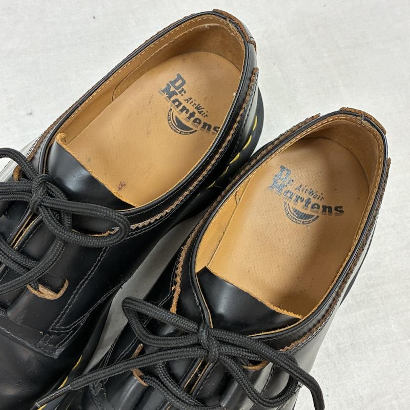 ドクターマーチン Dr.Martens 革靴 革靴 1461 GHILLIE ギリー ヴィンテージ スムース レザー シューズ UK：7 メンズ USED 古着 中古 50161076