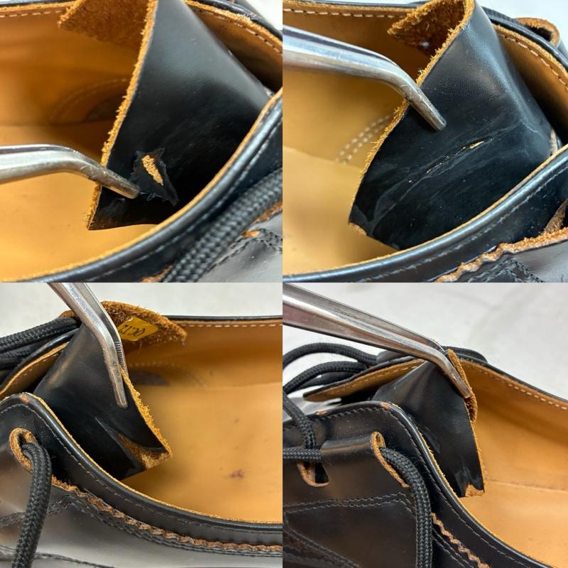 ドクターマーチン Dr.Martens 革靴 革靴 1461 GHILLIE ギリー ヴィンテージ スムース レザー シューズ UK：7 メンズ USED 古着 中古 50161076