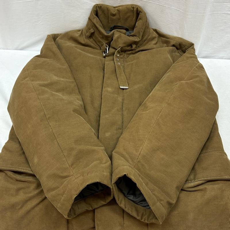 モンクレール MONCLER ジャケット、上着 ダウンジャケット 茶タグ コーデュロイ ベルテッド ダウン ジャケット ペッパージャパン 1 メンズ USED 古着 中古 50161078