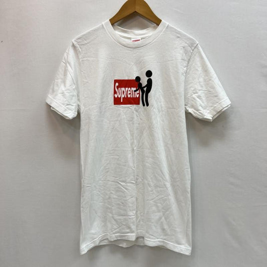 シュプリーム Supreme Tシャツ 半袖 25AW Stick Tee ボックスロゴ S 白 / ホワイト / white メンズ USED 古着 中古 50161082