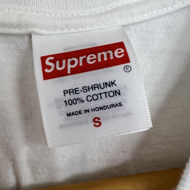 シュプリーム Supreme Tシャツ 半袖 25AW Stick Tee ボックスロゴ S 白 / ホワイト / white メンズ USED 古着 中古 50161082