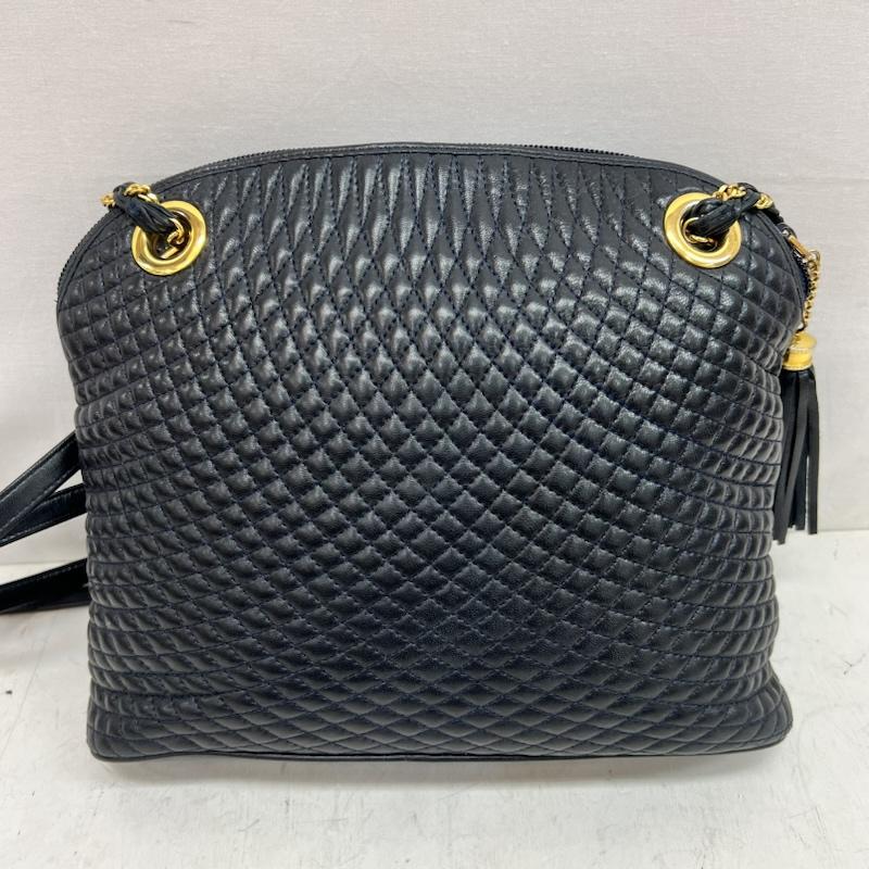 バリー BALLY ショルダーバッグ ショルダーバッグ キルティング チェーン ショルダーバッグ ゴールド金具 タッセル ヴィンテージ - 黒 / ブラック / black レディース USED 古着 中古 50161097