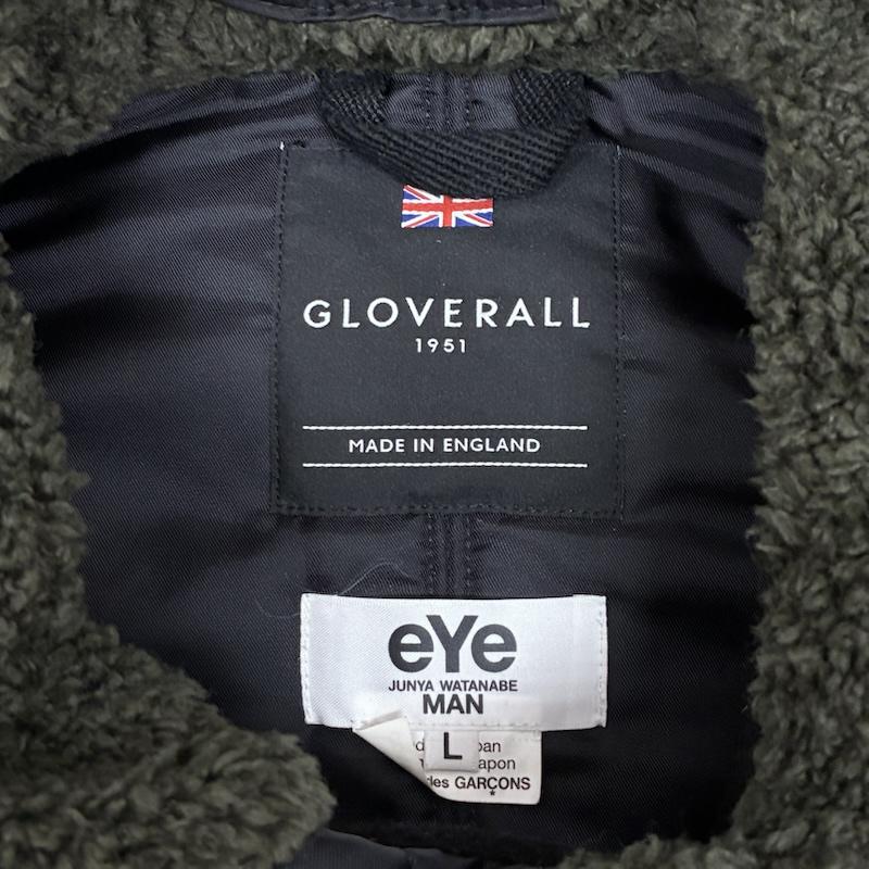 コムデギャルソン・ジュンヤワタナベマン COMME des GARCONS JUNYA WATANABE MAN コート コート一般 GLOVERALL 圧縮 メルトン ウール ナイロン ツイル フーデッド ファー ダッフル コート ミリタリー WJ-C906 L メンズ USED 古着 中古 50161101
