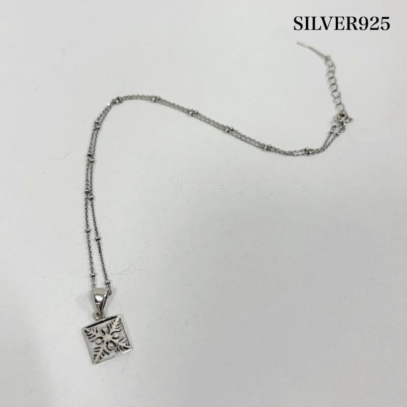 シルバー （９２５） シルバー （９２５） アクセサリー ネックレス、ペンダント ハワイアンジュエリー ネックレス ペンダント プルメリア チェーン シルバー925 - 銀 / シルバー / silver color レディース USED 古着 中古 50161102