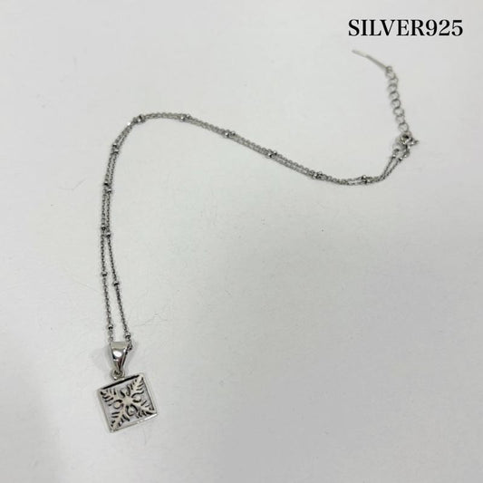 シルバー （９２５） シルバー （９２５） アクセサリー ネックレス、ペンダント ハワイアンジュエリー ネックレス ペンダント プルメリア チェーン シルバー925 - 銀 / シルバー / silver color レディース USED 古着 中古 50161102