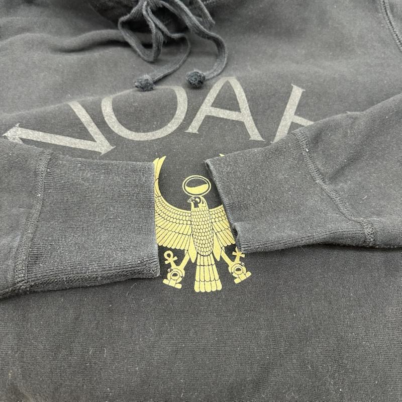 ノア NOAH パーカー 長袖 Earth Wind & Fire Phoenix Logo Hoodie ロゴ プリント パーカー 20-070-122-0020-3-0 L 黒 / ブラック / black メンズ USED 古着 中古 50161116