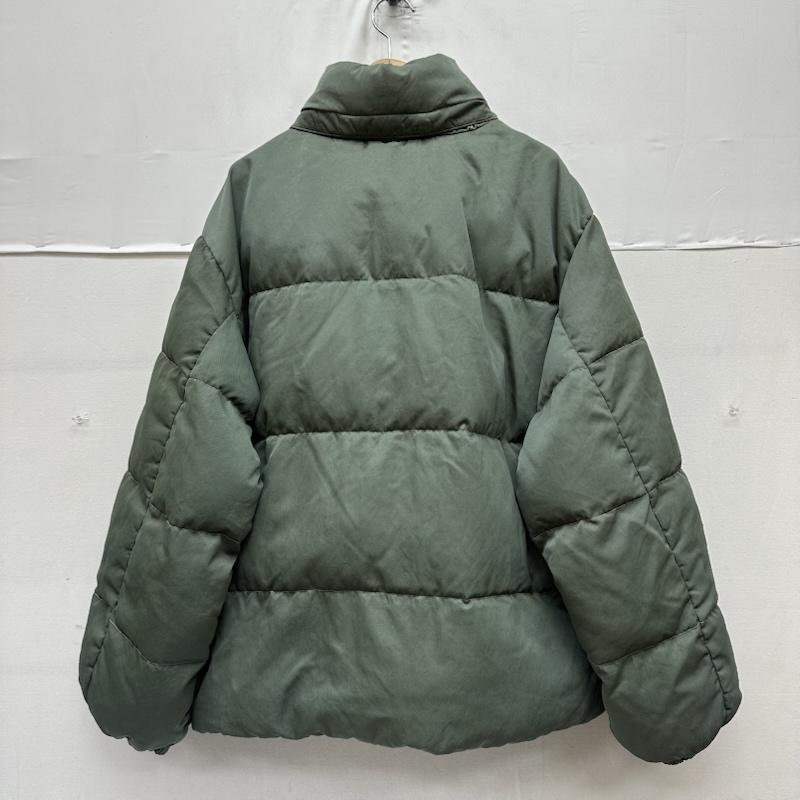 オーエーエムシー OAMC ジャケット、上着 ジャンパー、ブルゾン ラバー ロゴ ジップ ダウン ジャケット 23A28OAU36 L 緑 / グリーン / green メンズ USED 古着 中古 50161117