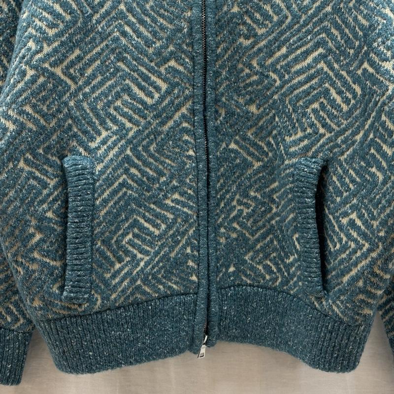 古着 USED ジャケット、上着 ジャンパー、ブルゾン soerte ソエルテ ジャガード ニット ジップ ジャケット ハイネック 1023003 1 メンズ USED 古着 中古 50161118