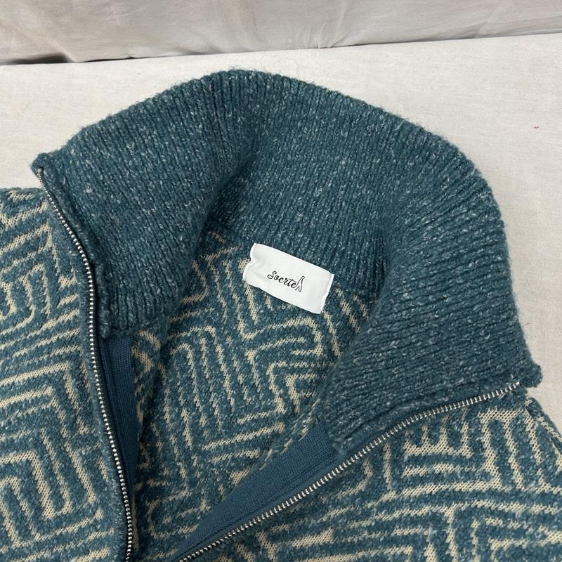 古着 USED ジャケット、上着 ジャンパー、ブルゾン soerte ソエルテ ジャガード ニット ジップ ジャケット ハイネック 1023003 1 メンズ USED 古着 中古 50161118