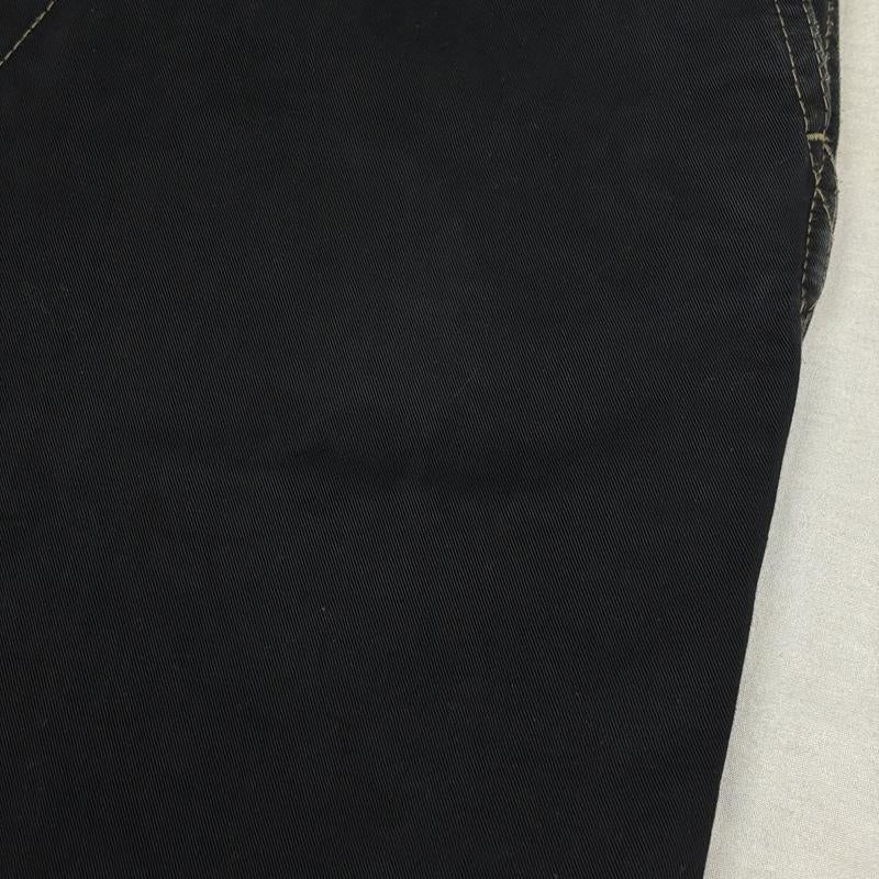 コムデギャルソンオム COMME des GARCONS HOMME ボトムス ボトムス HH-P038 AD2011 シンチバック 黒染め チノ トラウザーズ パンツ XS 黒 / ブラック / black メンズ USED 古着 中古 50161120