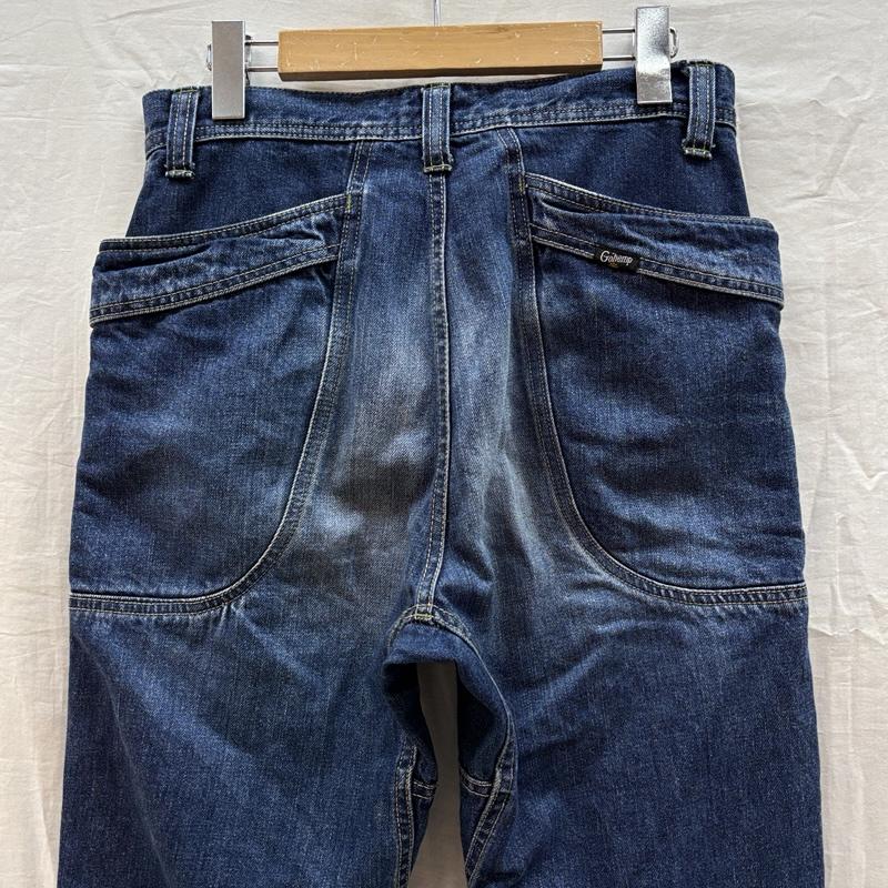 ゴーヘンプ GOHEMP パンツ デニム、ジーンズ デニム ベンダー パンツ サイドポケット ガゼットクロッチ 28インチ メンズ USED 古着 中古 50161122