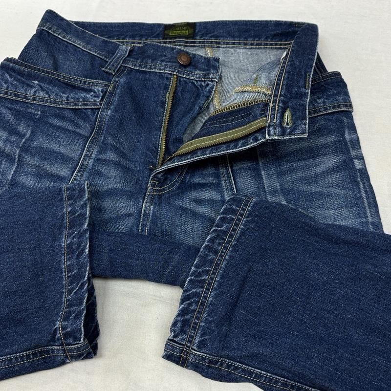 ゴーヘンプ GOHEMP パンツ デニム、ジーンズ デニム ベンダー パンツ サイドポケット ガゼットクロッチ 28インチ メンズ USED 古着 中古 50161122