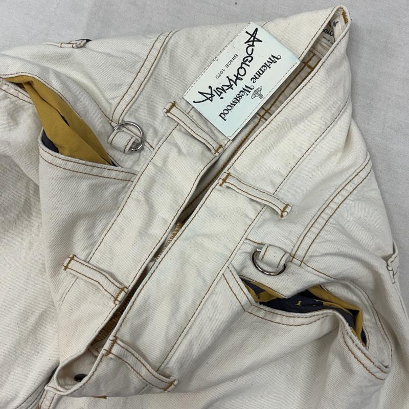ヴィヴィアンウエストウッド Vivienne Westwood パンツ ショートパンツ ANGLOMANIA アングロマニア ショート パンツ ダメージ加工 36 メンズ USED 古着 中古 50161126