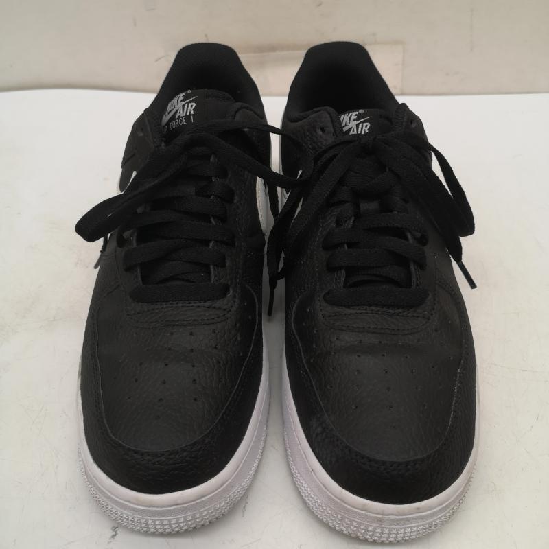 ナイキ NIKE スニーカー スニーカー ct2302-002 Air Force 1 シンプル デザイン レザー アッパー 27.0cm ロゴ、文字 黒 / ブラック / black メンズ USED 古着 中古 50161129