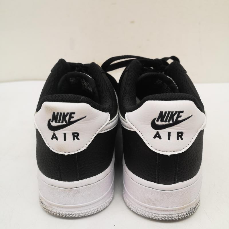 ナイキ NIKE スニーカー スニーカー ct2302-002 Air Force 1 シンプル デザイン レザー アッパー 27.0cm ロゴ、文字 黒 / ブラック / black メンズ USED 古着 中古 50161129
