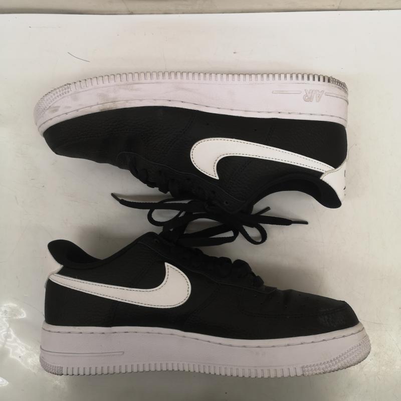 ナイキ NIKE スニーカー スニーカー ct2302-002 Air Force 1 シンプル デザイン レザー アッパー 27.0cm ロゴ、文字 黒 / ブラック / black メンズ USED 古着 中古 50161129