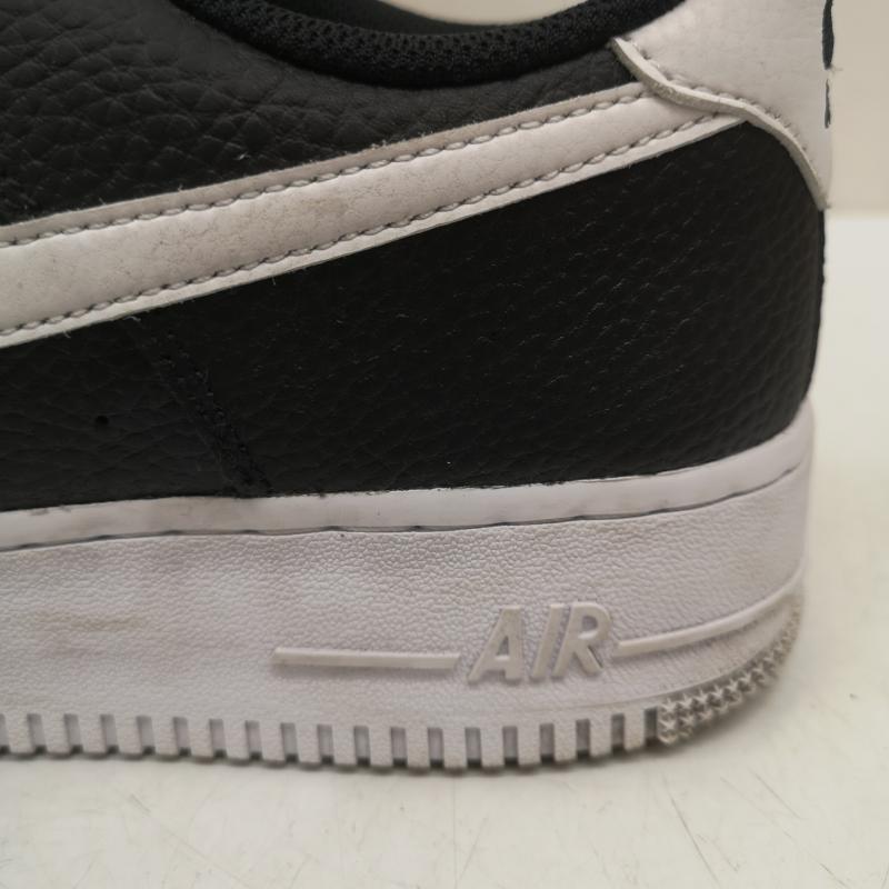 ナイキ NIKE スニーカー スニーカー ct2302-002 Air Force 1 シンプル デザイン レザー アッパー 27.0cm ロゴ、文字 黒 / ブラック / black メンズ USED 古着 中古 50161129