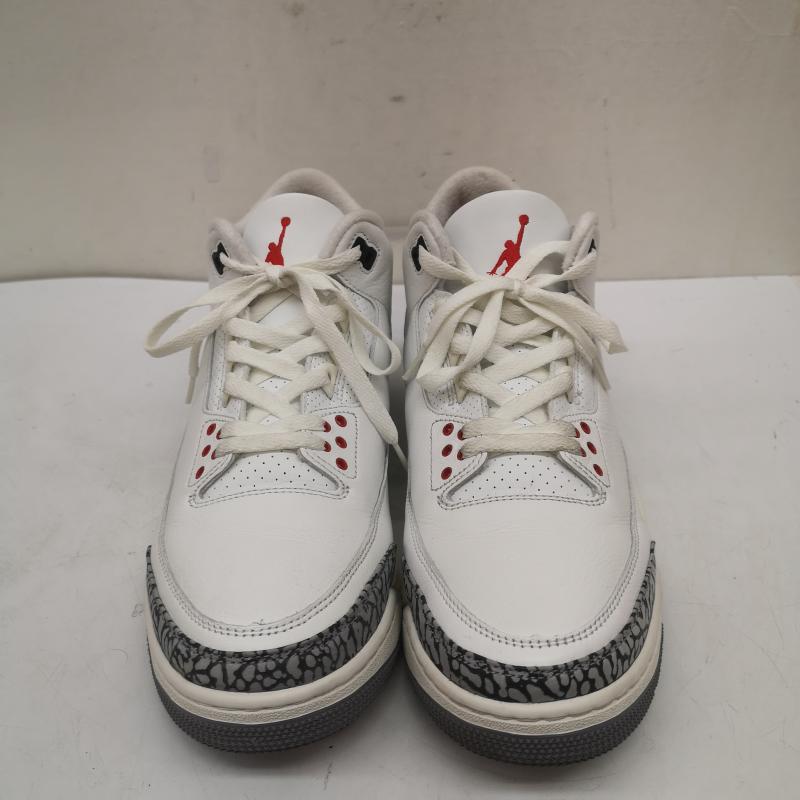 ナイキ NIKE スニーカー スニーカー AIR JORDAN 3 WHITE CEMENT REIMAGINED ホワイトセメント リイマジンド DN3707-100 29.0cm 白 / ホワイト / white メンズ USED 古着 中古 50161131