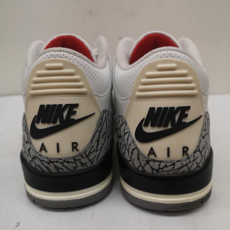 ナイキ NIKE スニーカー スニーカー AIR JORDAN 3 WHITE CEMENT REIMAGINED ホワイトセメント リイマジンド DN3707-100 29.0cm 白 / ホワイト / white メンズ USED 古着 中古 50161131