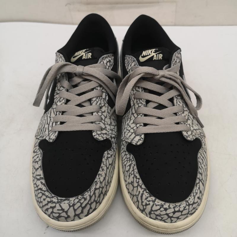 ナイキ NIKE スニーカー スニーカー Air Jordan 1 Retro Low OG Black Cement cz0790-001 28.5cm アニマル柄 マルチカラー / マルチカラー / multicolor メンズ USED 古着 中古 50161133