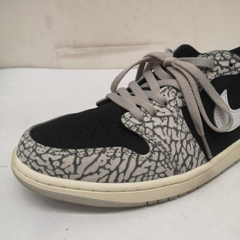 ナイキ NIKE スニーカー スニーカー Air Jordan 1 Retro Low OG Black Cement cz0790-001 28.5cm アニマル柄 マルチカラー / マルチカラー / multicolor メンズ USED 古着 中古 50161133