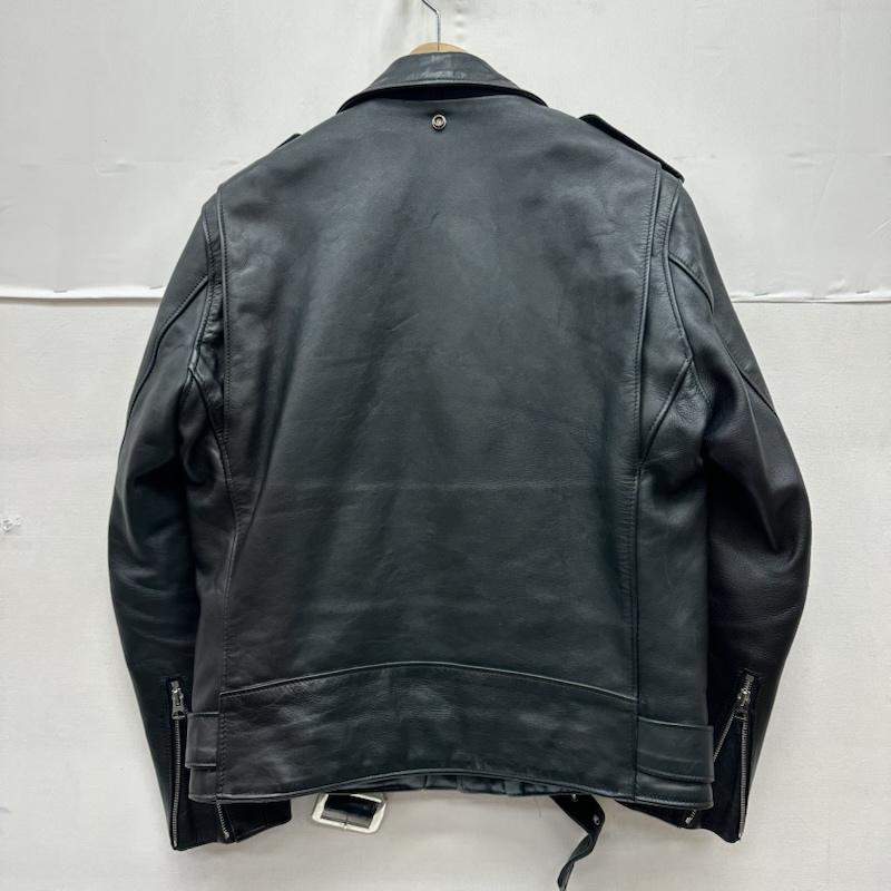 ショット Shott ジャケット、上着 ライダース ONESTAR TALL ワンスター ライダース レザー ジャケット 613 UST 40 黒 / ブラック / black メンズ USED 古着 中古 50161139