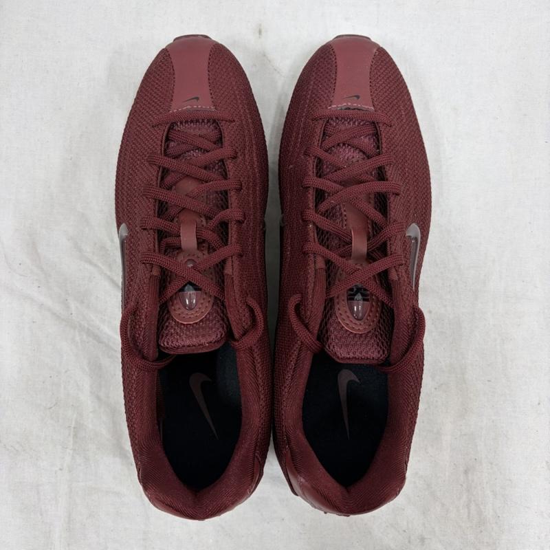 ナイキ NIKE スニーカー スニーカー Shox ショックス ローカット スニーカー HQ7540-600 バーガンディ 24.0cm ロゴ、文字 えんじ / ワインレッド / dark red レディース USED 古着 中古 50161142