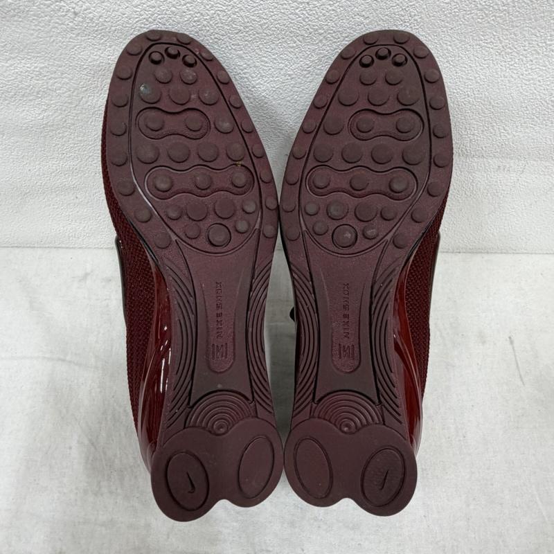 ナイキ NIKE スニーカー スニーカー Shox ショックス ローカット スニーカー HQ7540-600 バーガンディ 24.0cm ロゴ、文字 えんじ / ワインレッド / dark red レディース USED 古着 中古 50161142