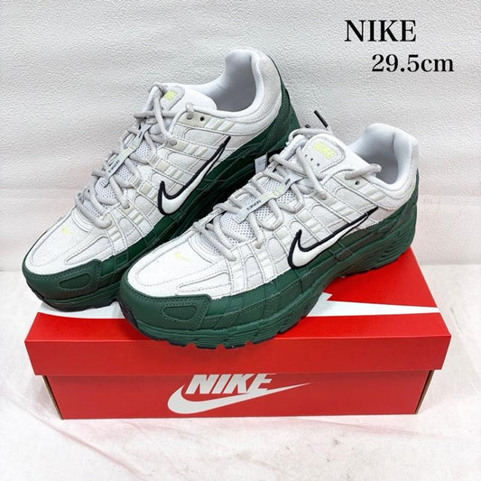 ナイキ NIKE スニーカー スニーカー P-6000 プレミアム IF0668-001 バストグレー ファー ライムライト ペガサス ランニング スニーカー 29.0cm ロゴ、文字 緑 / グリーン / green メンズ USED 古着 中古 50161144