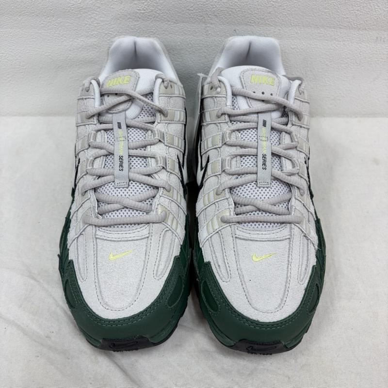 ナイキ NIKE スニーカー スニーカー P-6000 プレミアム IF0668-001 バストグレー ファー ライムライト ペガサス ランニング スニーカー 29.0cm ロゴ、文字 緑 / グリーン / green メンズ USED 古着 中古 50161144