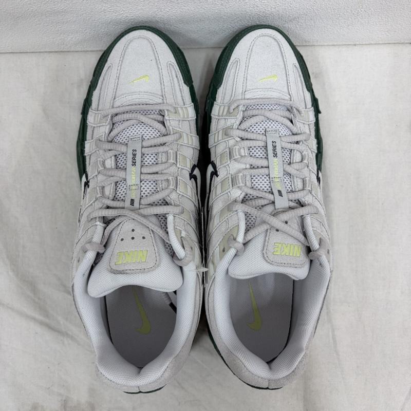 ナイキ NIKE スニーカー スニーカー P-6000 プレミアム IF0668-001 バストグレー ファー ライムライト ペガサス ランニング スニーカー 29.0cm ロゴ、文字 緑 / グリーン / green メンズ USED 古着 中古 50161144