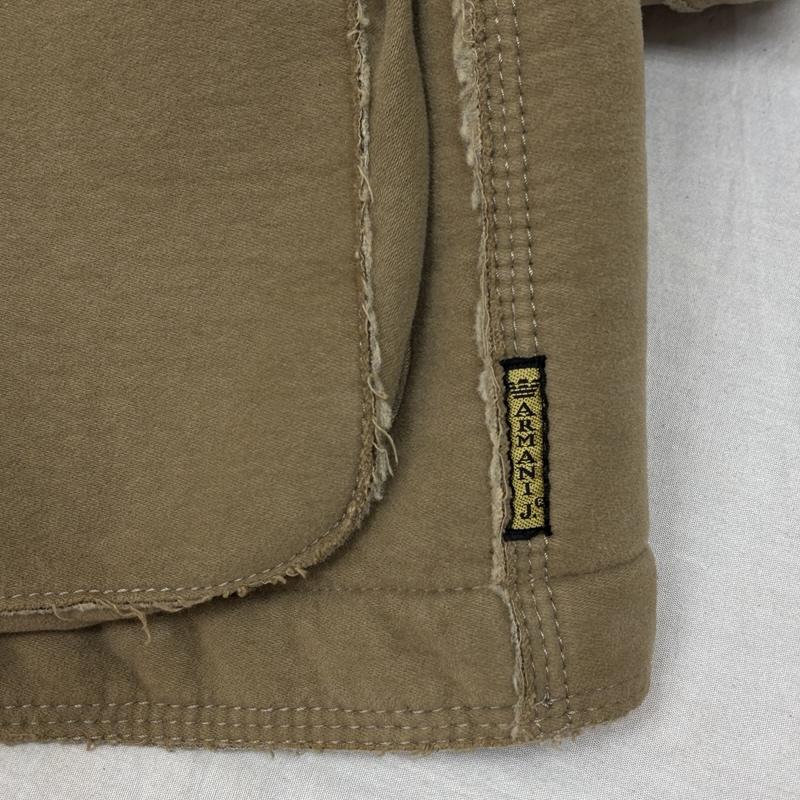 アルマーニ ジーンズ ARMANI JEANS ジャケット、上着 ジャンパー、ブルゾン 裏ボア コットン ポリ ジップアップ ジャケット - メンズ USED 古着 中古 50161152